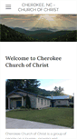 Mobile Screenshot of cherokeecofc.com